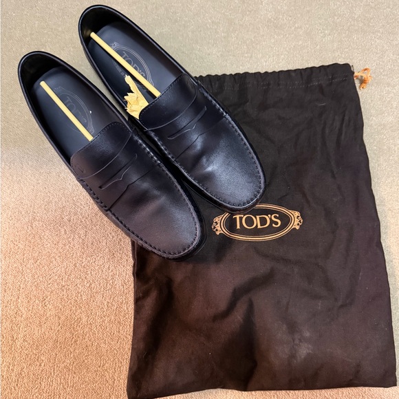 TOD’S Men's Black Loafers